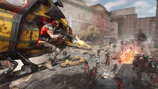 DOOM DAYS: Fire Shooter - Screenshot 1