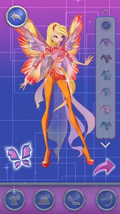 World of Winx - Dress Up - Screenshot 3