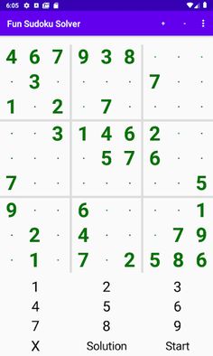 Sudoku Solver Fun - Screenshot 2