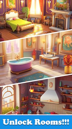 Home Design Puzzle Match 3 - Screenshot 1