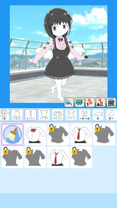 Avatar maker : girl anime cute - Screenshot 4