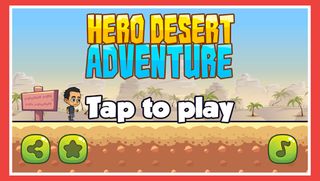 Zzy Run - Hero Desert Adventur - Screenshot 1