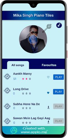 Mika Singh Piano Tiles - Screenshot 2