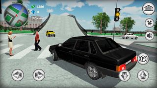 ВАЗ 21099 - Игра Лада Девятка - Screenshot 2