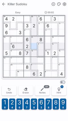 Killer Sudoku - Screenshot 1