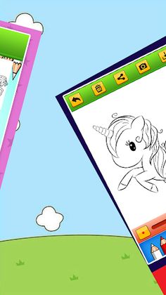 Coloring Book From Unicorn - Screenshot 2