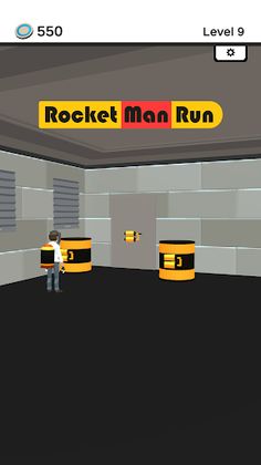 Rocket Man Run - Screenshot 1