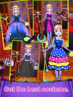Halloween Girl Makeup Salon - Screenshot 2