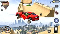 Mega Ramp Car Stunt Race Game - Screenshot 3