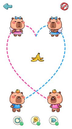 Capybara Rush - Love Draw - Screenshot 1