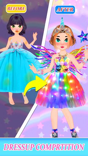 Girls Unicorn Dress Up Game - Screenshot 3