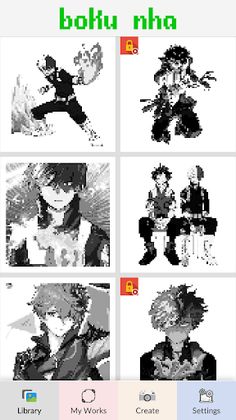 Boku NHA Pixel Art - Screenshot 3