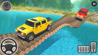 Prado Car Vs Log Bridge - Screenshot 2