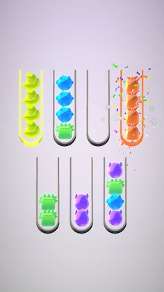 Jelly Sort Puzzle - Screenshot 3
