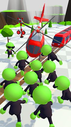Train vs Zombies 3D - Screenshot 2
