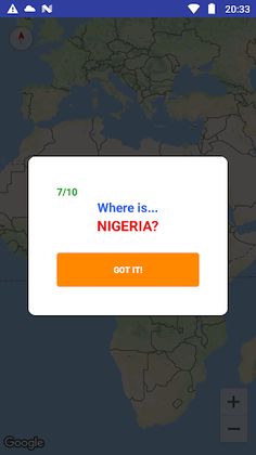 Africa Quiz - Screenshot 3