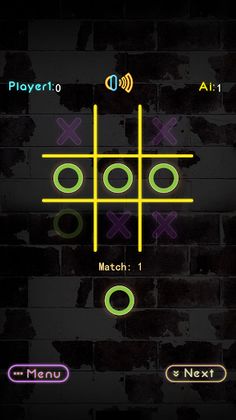 Tic Tac Toe Neon - Screenshot 3