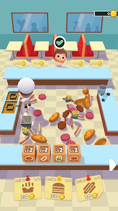 Merge Restaurant Madness - Screenshot 2