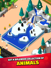 Idle Zoo Tycoon 3D - Animal Pa - Screenshot 2