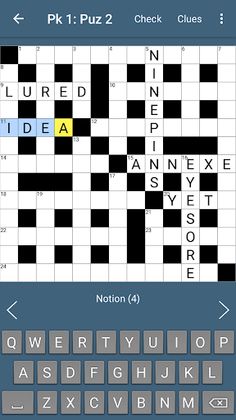 BestForPuzzles Quick Crossword - Screenshot 4