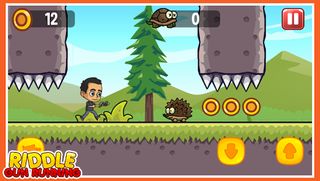 Riddle Gun Running - Screenshot 1