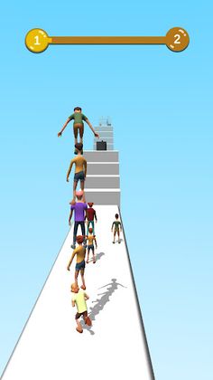 Head Shoulder Stack Run - Screenshot 1