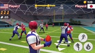 Rugby Game: Flick Quarterback - Screenshot 2