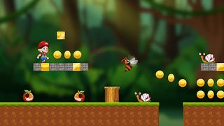 Super Bros Run: Jungle World - Screenshot 1
