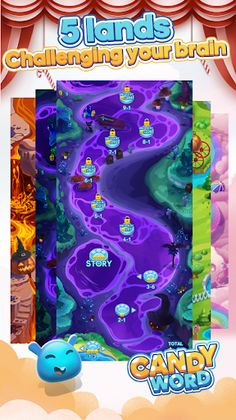 Candy Word: Crossword Game - Screenshot 2