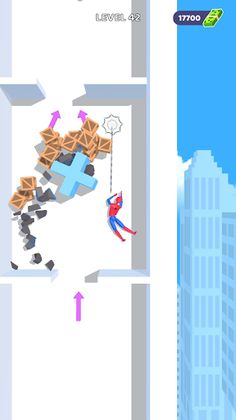 Rope Man 3D - Screenshot 2
