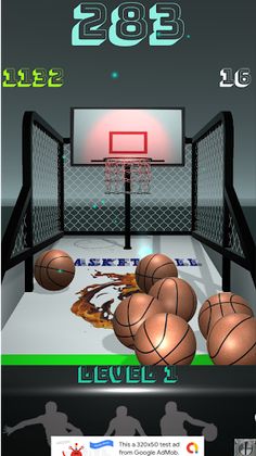 Basketball Arcade - 3D - Screenshot 3