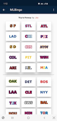MLBingo - Screenshot 3