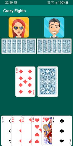 Crazy Eights AI - Screenshot 1