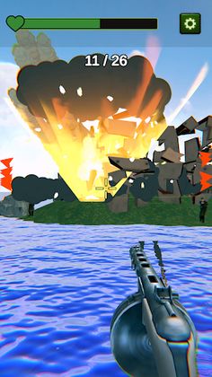 Boat Defense: Shooting Warship - Screenshot 1