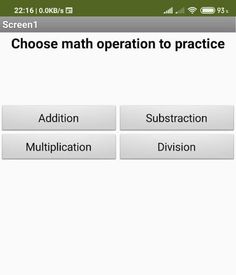 Math app for fun - Screenshot 1