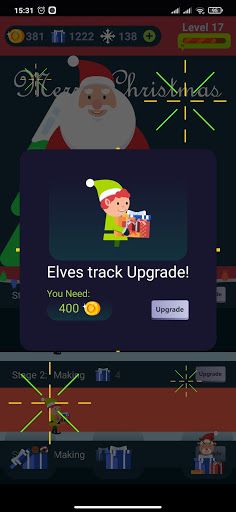 Idle Santa Claus - Merge Chris - Screenshot 4