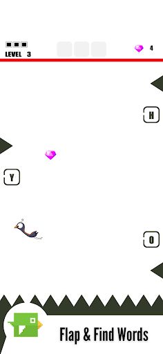 Bird And Words : Find Word - Screenshot 1