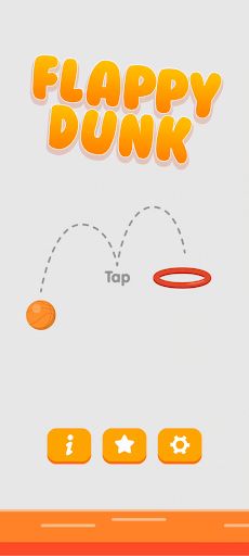 Flappy Dunk 2D - Screenshot 1
