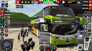 Bus Game Bus Driving Simulator - Screenshot 1