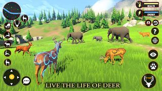 Deer Simulator Fantasy Jungle - Screenshot 2