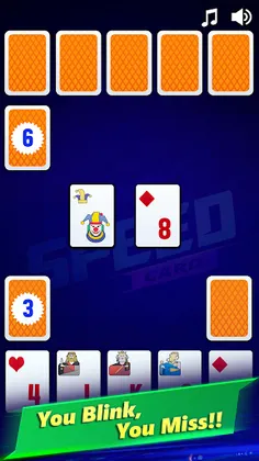 Speed Card Game: Spit Slam - Screenshot 2