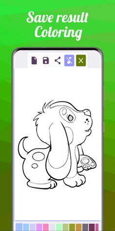 Coloring Cute puppies - Screenshot 1