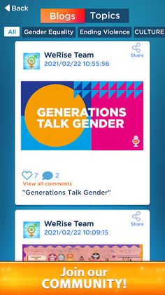 WeRise - Screenshot 3