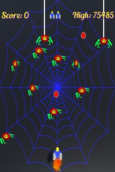 Attack of the space spiders - Screenshot 2