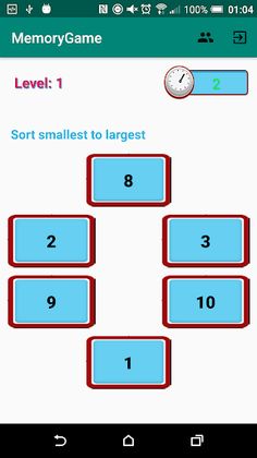 MemoryGame - Screenshot 1