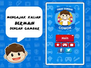 Tebak Gambar Cowok - Screenshot 1