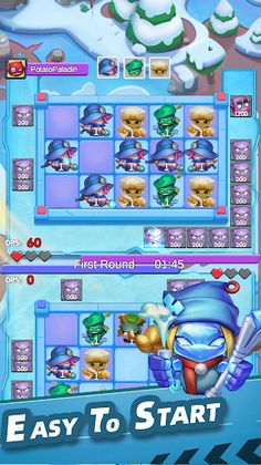 Potato Paladins-Tower Defense - Screenshot 1