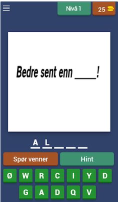 Fullfør ordtaket: Helt Norsk - Screenshot 1