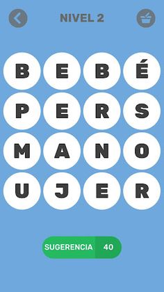 Sopa de letras en Español - Screenshot 3