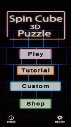 Spin Cube 3D Puzzle - Screenshot 1